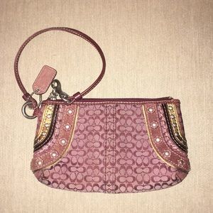 Coach wristlet